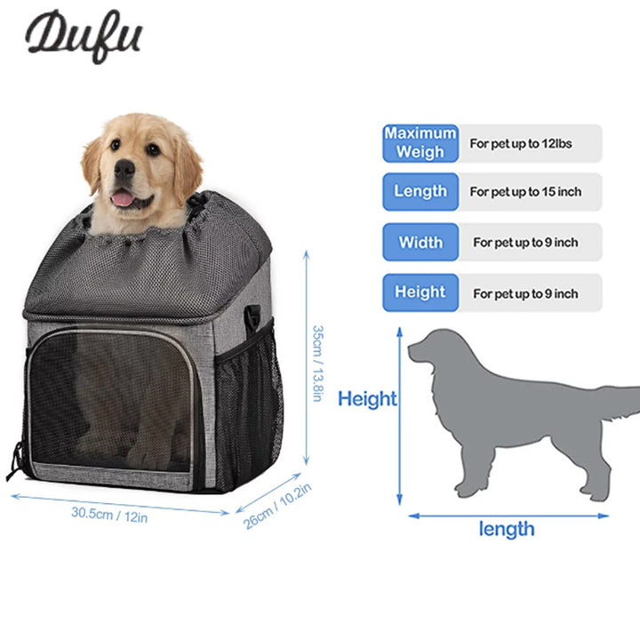 collapsible pet bicycle carrier basket with padded interior safety leash and quick-release mount Bowlift