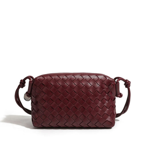 Stylish Woven Crossbody Purse Bowlift