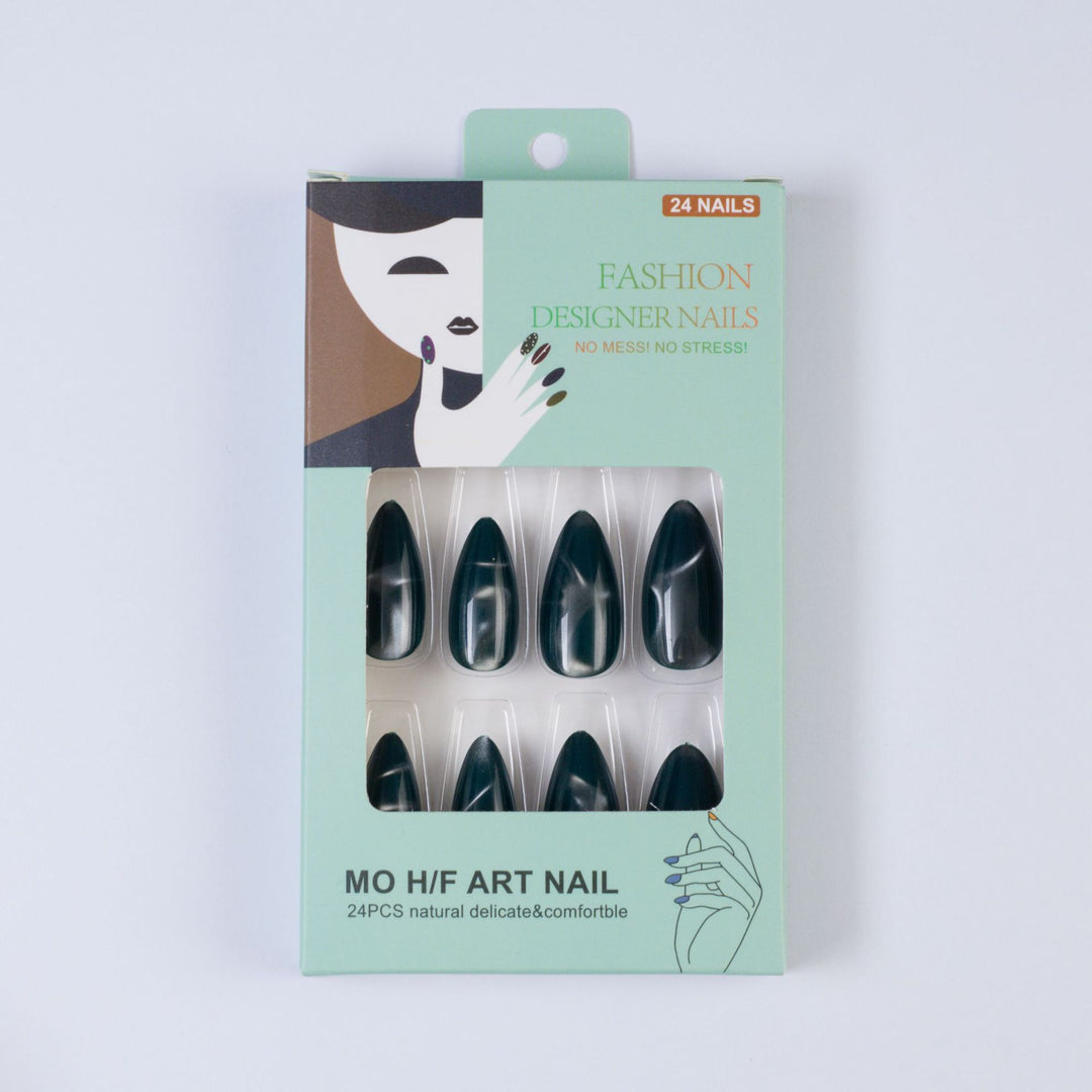 Artificial nails with elegant pointed design Bowlift