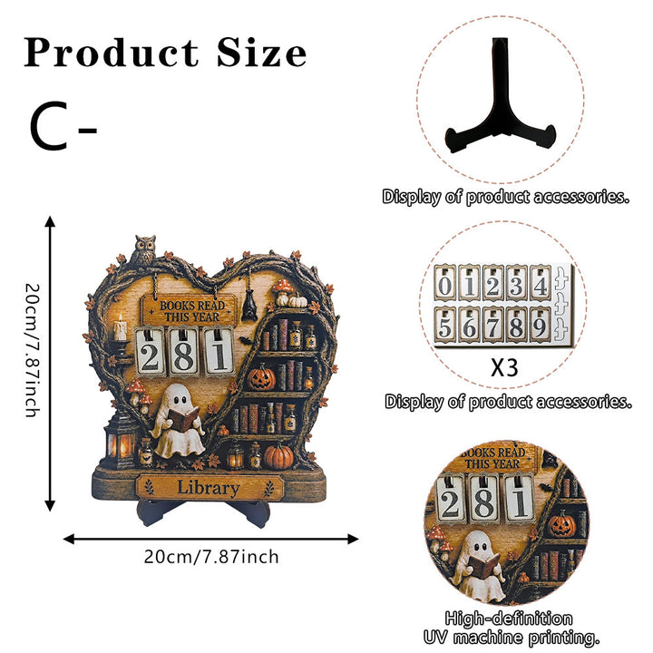 Decorative book counter Bowlift
