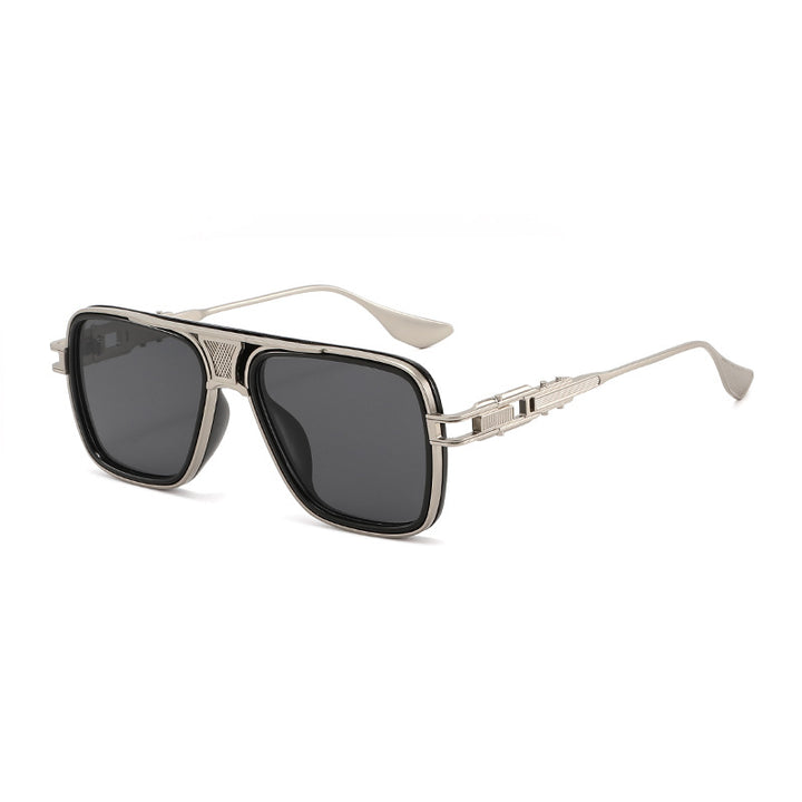 Men's Oversized Square Frame Sunglasses Bowlift