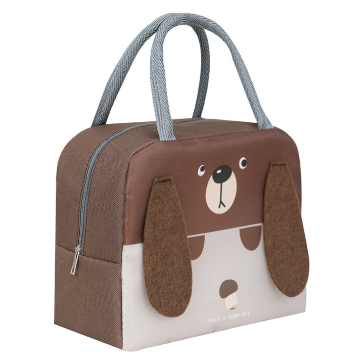 Cartoon Animal Lunch Tote