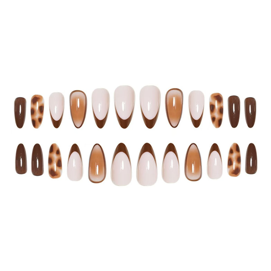 Chic Almond-Shaped Press-On Nails Bowlift