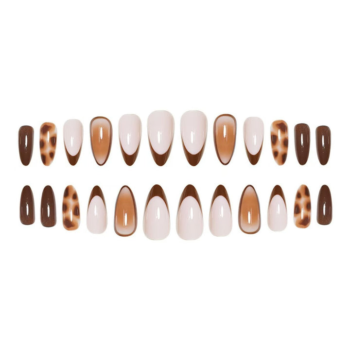 Chic Almond-Shaped Press-On Nails Bowlift