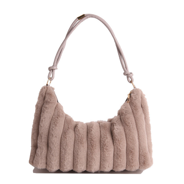 WoPlush Texture Evening Handbag Bowlift