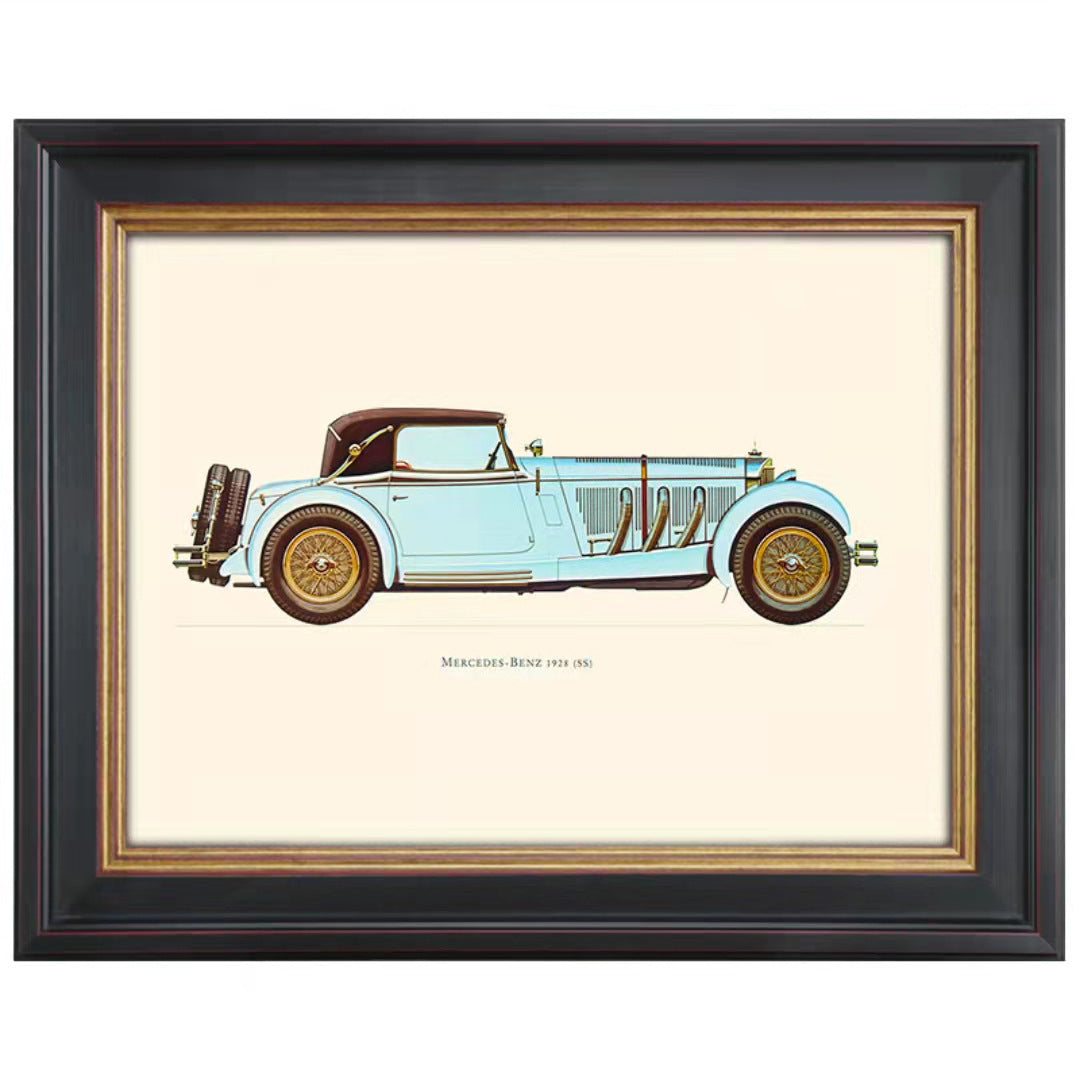 Vintage Car Art Print