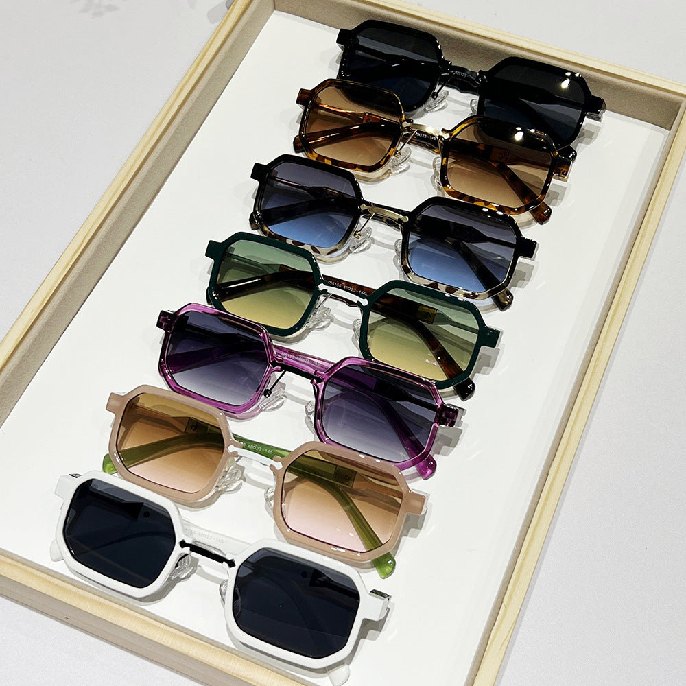 Modern Geometric Rectangle Sunglasses Bowlift