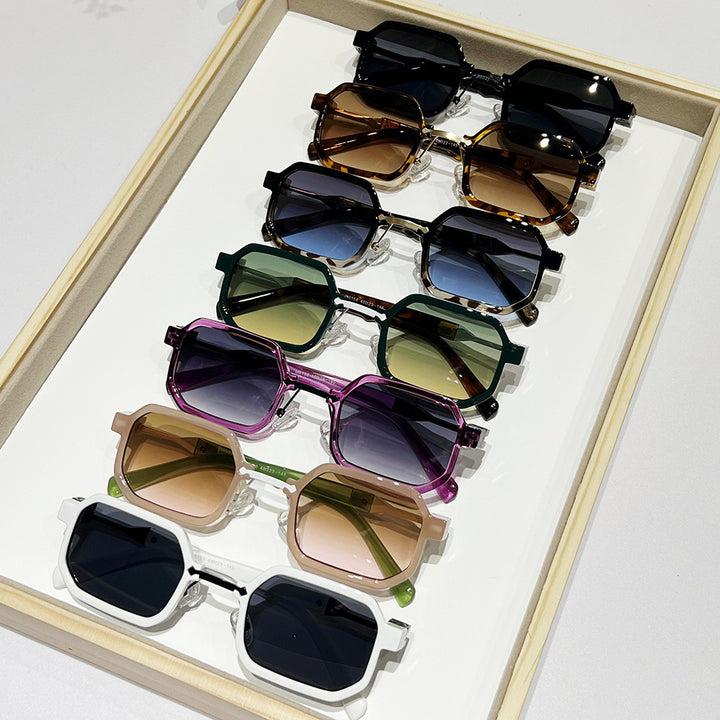 Modern Geometric Rectangle Sunglasses Bowlift