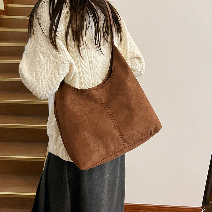 WoChic Suede Hobo Bag Bowlift
