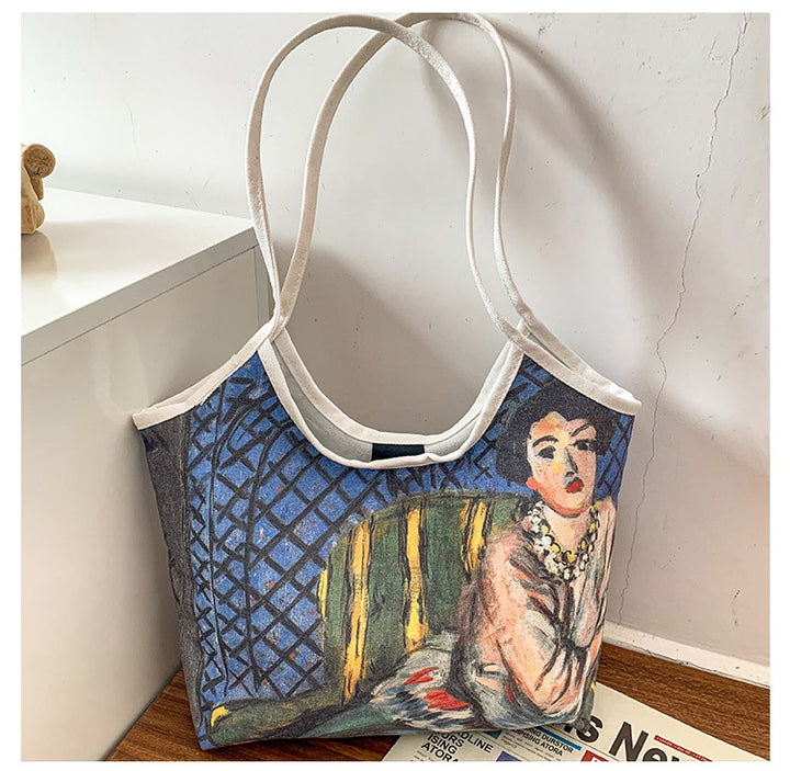 Artistic Print Tote Bag