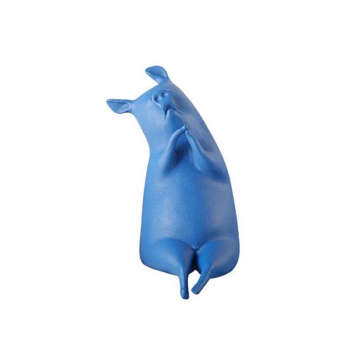 Playful Decorative Pig Figurine