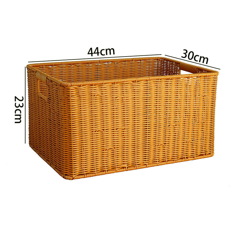 Women Large Storage Box made of Woven Material Bowlift