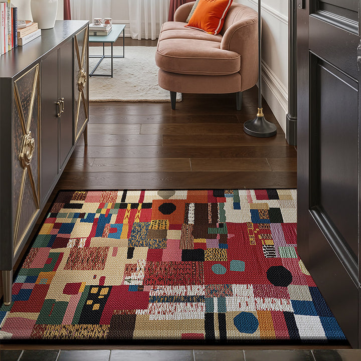 Bohemian Geometric Area Rug Bowlift