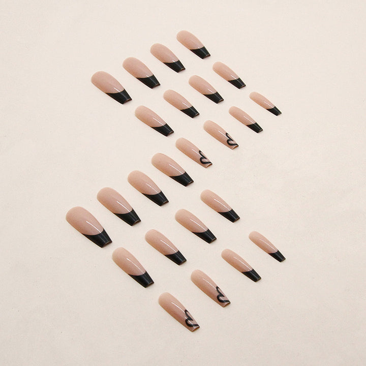 Artistic Long-Lasting Press-On Nail Tips Bowlift