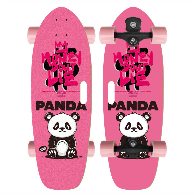 Skateboard with Custom Cartoon Design Bowlift