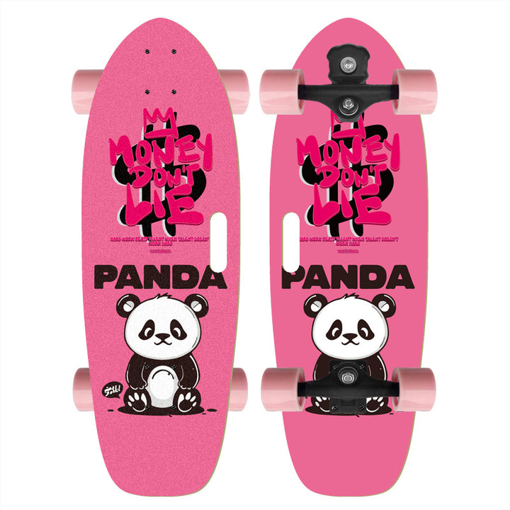 Skateboard with Custom Cartoon Design Bowlift