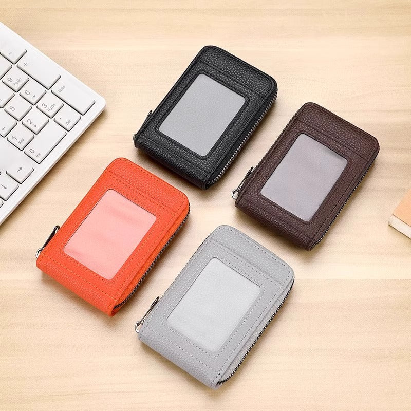 Compact Zippered Card Holder Bowlift
