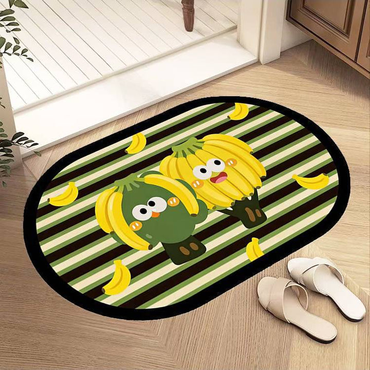 Cute Cartoon-Themed Area Mat