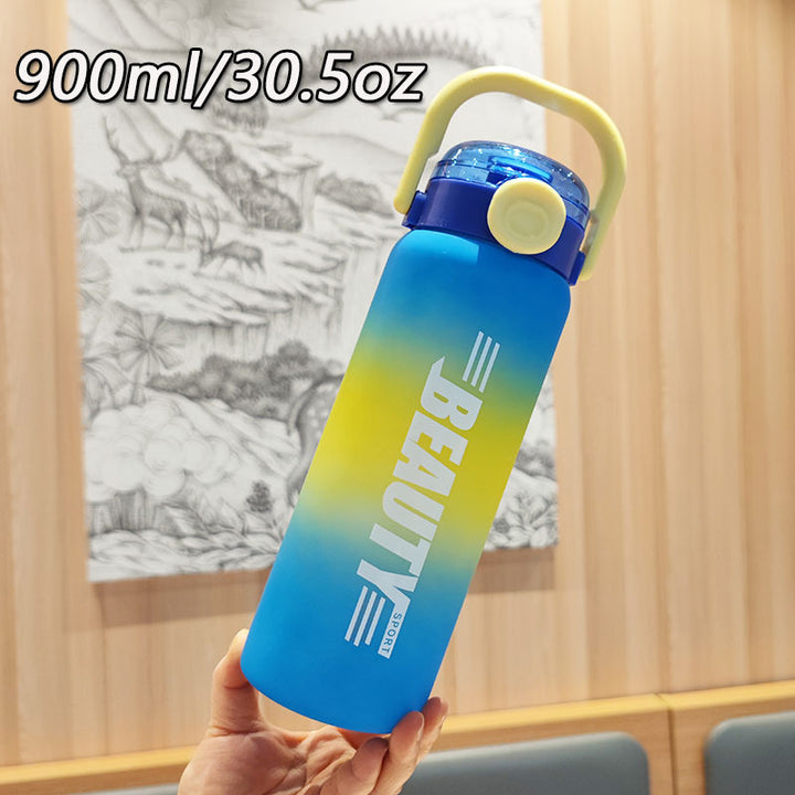 Women practical insulated water bottle with secure closure Bowlift