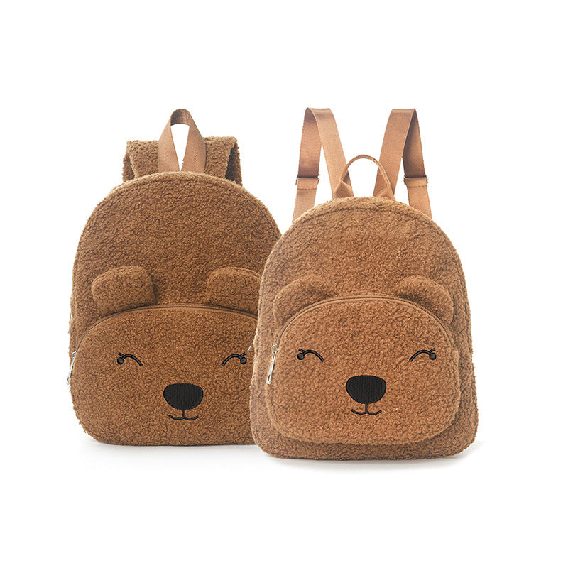 Mini backpack with cute bear motif Bowlift
