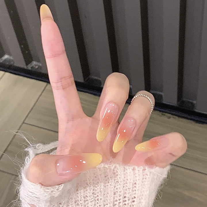 Decorative Press-On Nail Art Set Bowlift