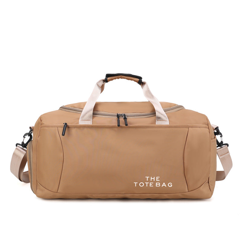 Unisex Sporty Travel Bag with Versatile Compartment Structure Bowlift