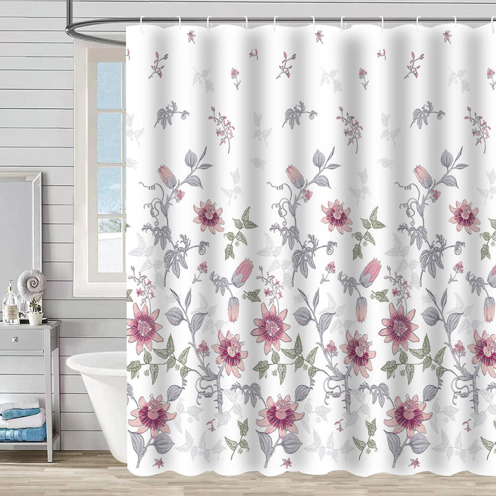 Botanical Garden Shower Curtain Bowlift