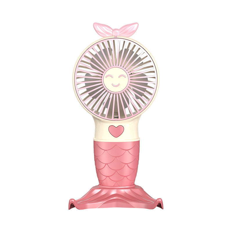 Unisex Handheld Fan with cheerful fish design Bowlift