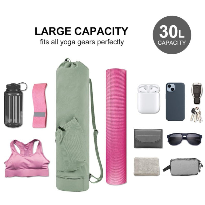 Sporty yoga bag with practical compartments Bowlift