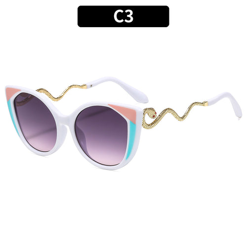 Artistic Cat-Eye Sunglasses