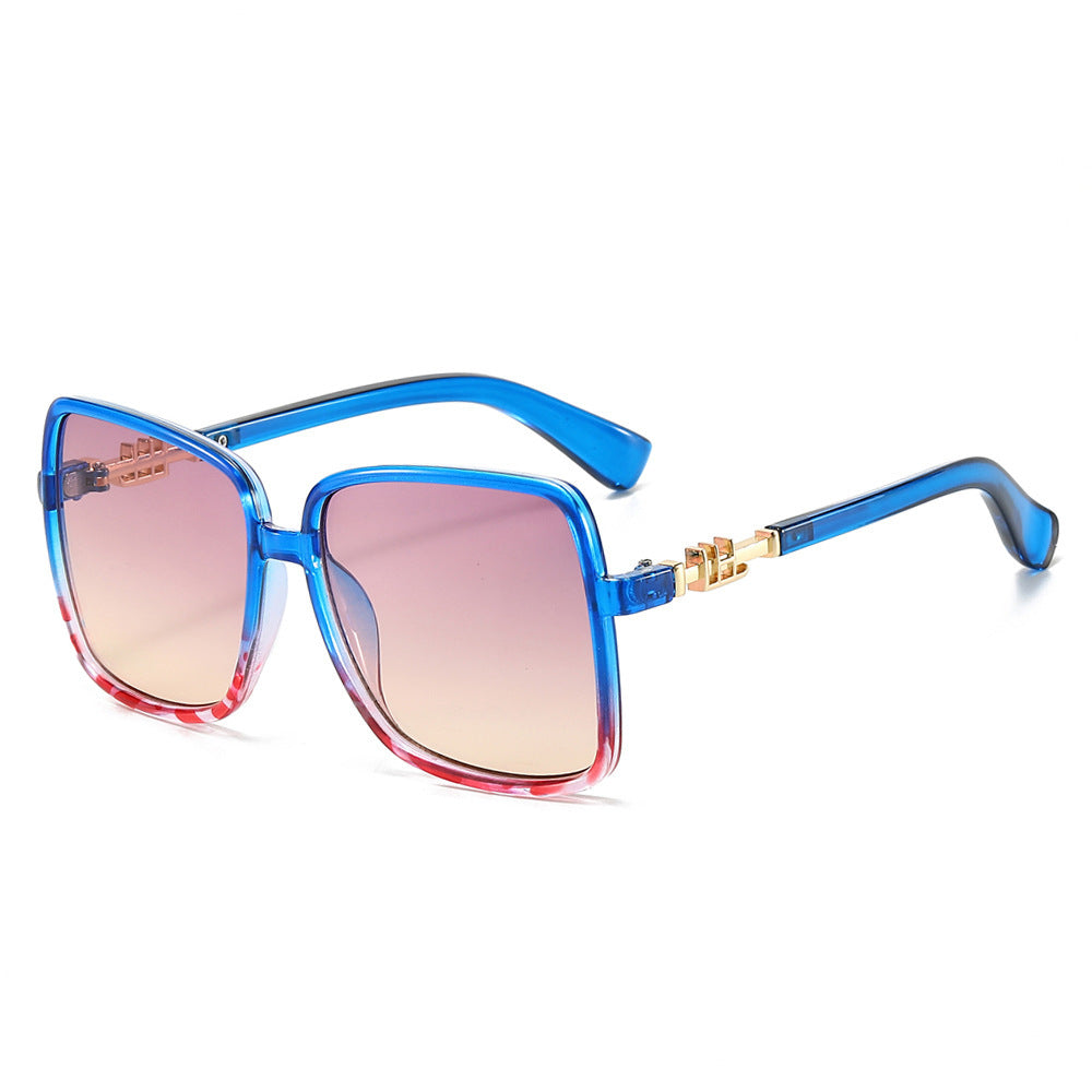 Ladies sunglasses with large frame and gradient Bowlift