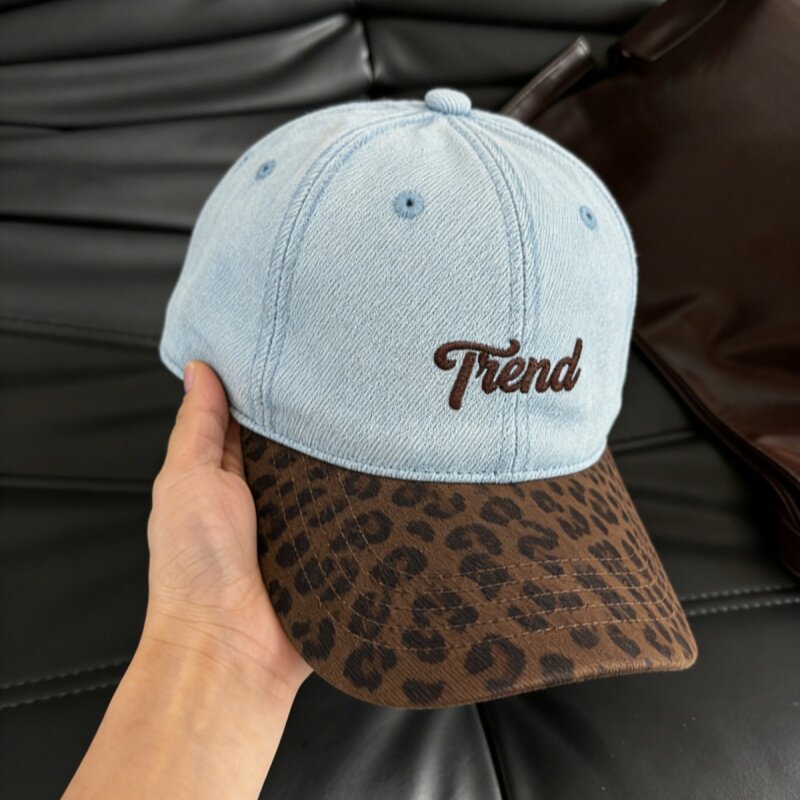 Trendy Dual Fabric Cap