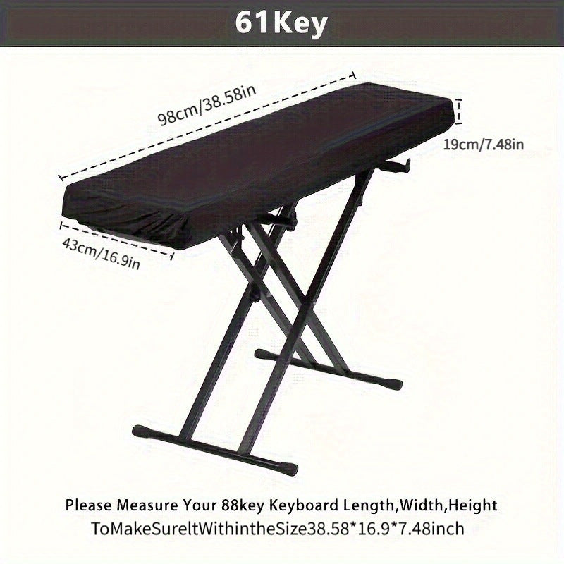Keyboard stand with infinitely adjustable legs and padded seat Bowlift