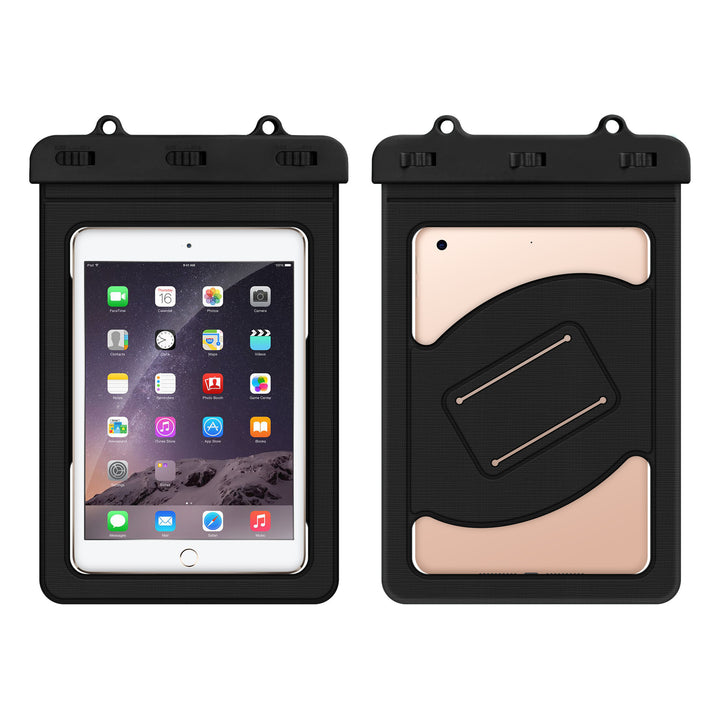 Waterproof tablet case with protective closure Bowlift