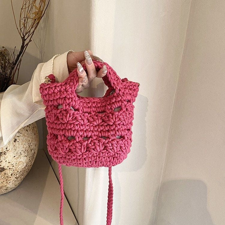 Hand-knotted Boho bag Bowlift