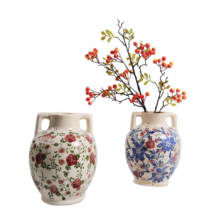 Floral Ceramic Flower Pot Bowlift