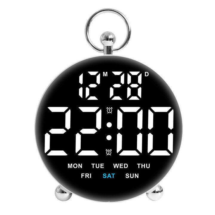 Digital alarm clock with large LED display and alarm function Bowlift