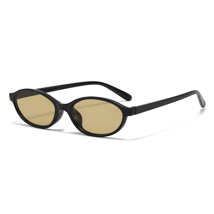 Retro Oval Frame Eyewear