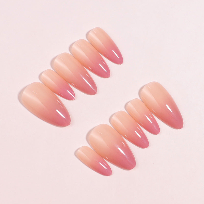 Premium Glossy Ombre Stiletto Press-On Nail Tips Bowlift
