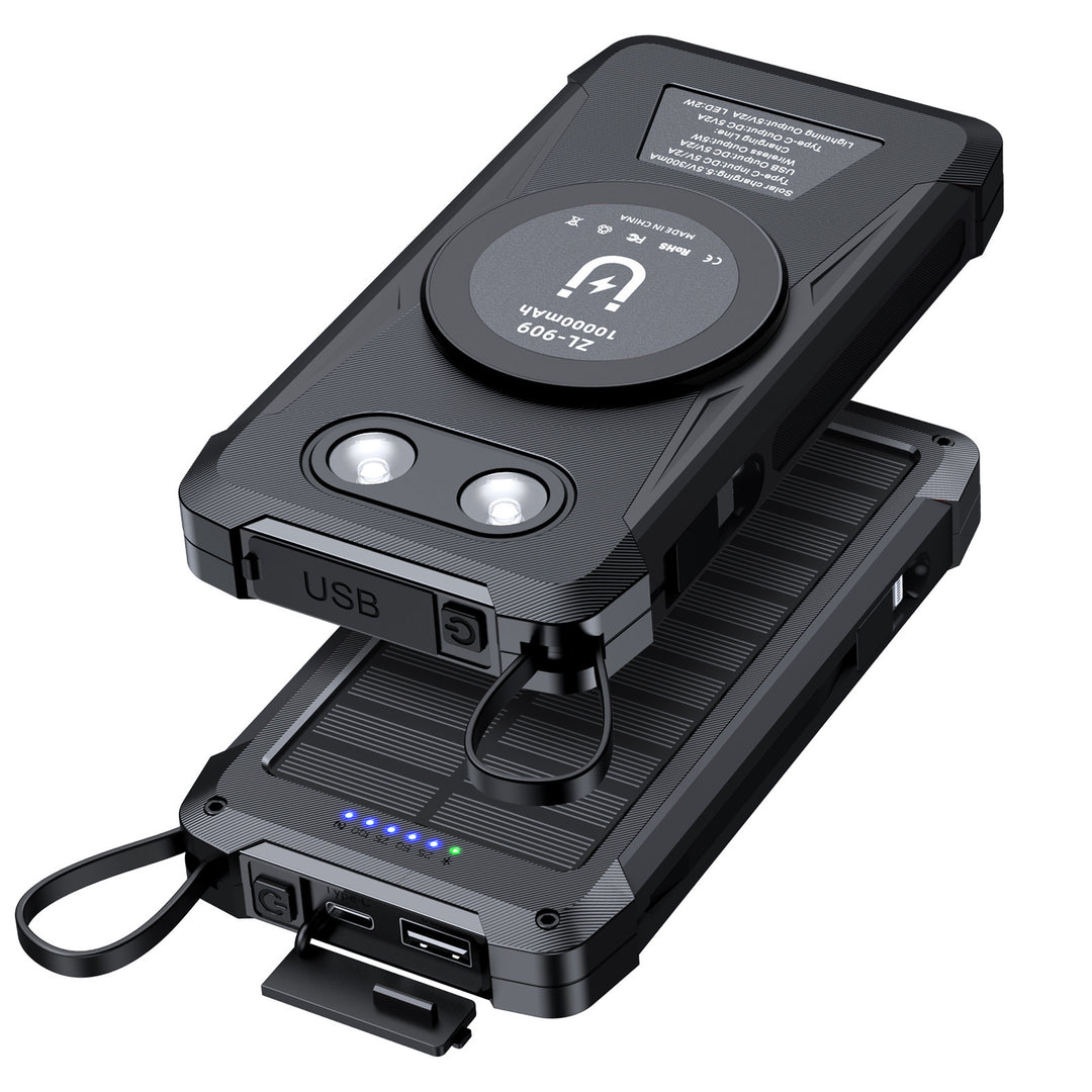 Solar Power Bank with Fast Charging from Bowlift