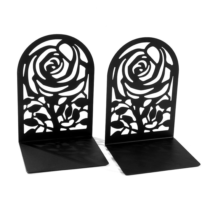 Artistic Floral Bookend Set