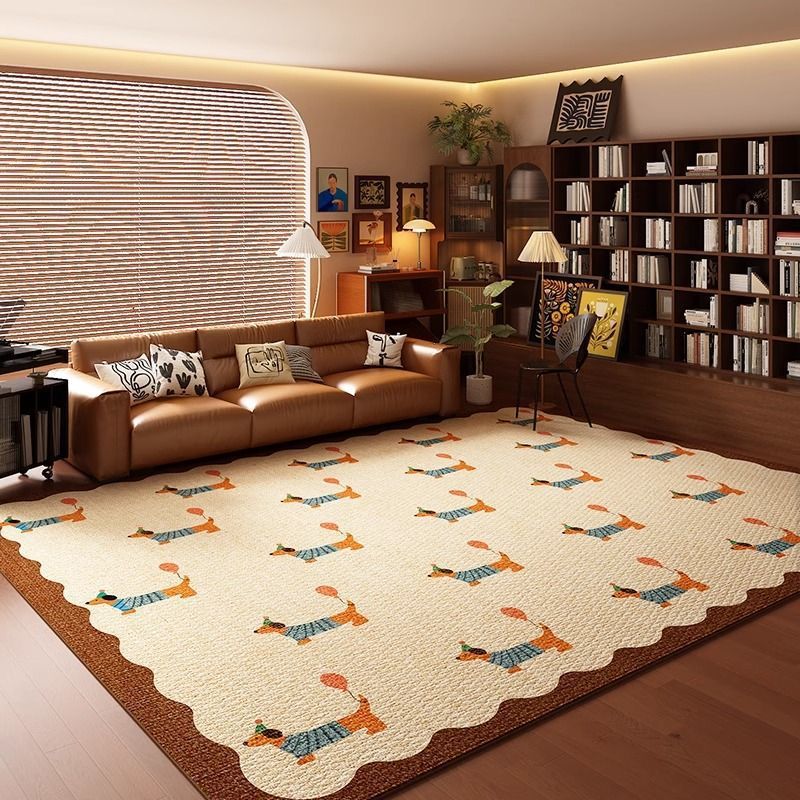 Playful Circus-Themed Area Rug