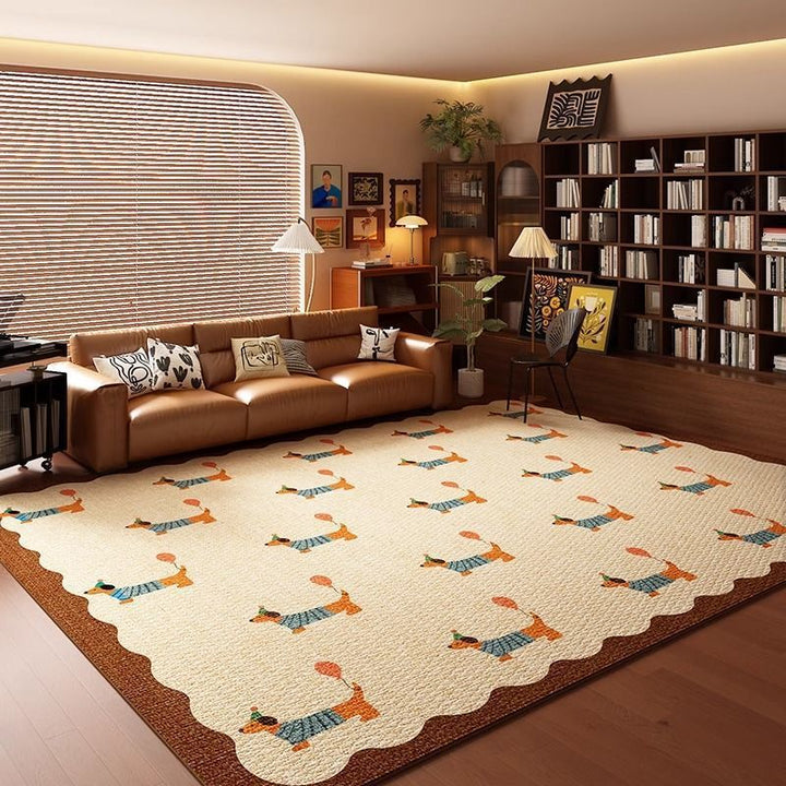 Playful Circus-Themed Area Rug