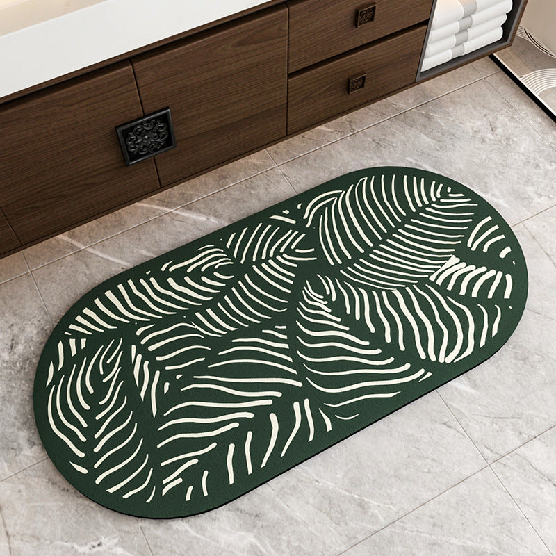 Decorative Bathroom Runner Mat Bowlift