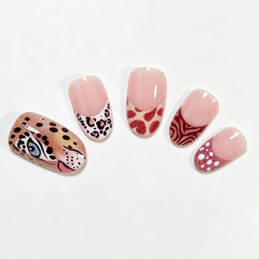 Safari Animal Theme Nail Art Set Bowlift