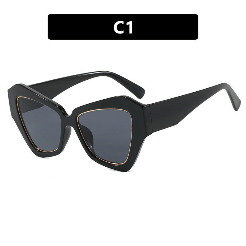 Women's trendy Cat-Eye sunglasses with elegant frame and UV protection Bowlift