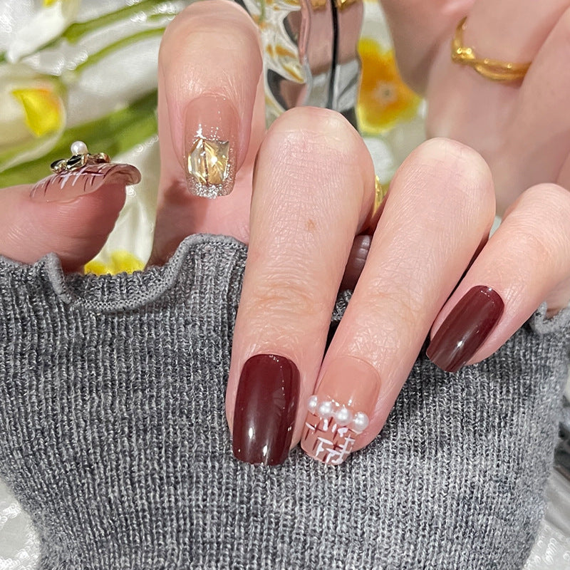 Premium Acrylic Press-On Nail Tips Bowlift