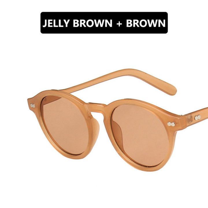 Women's fashionable round sunglasses Bowlift