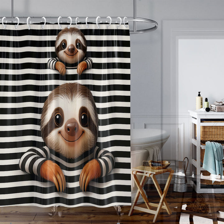 Artistic Shower Curtain Bowlift