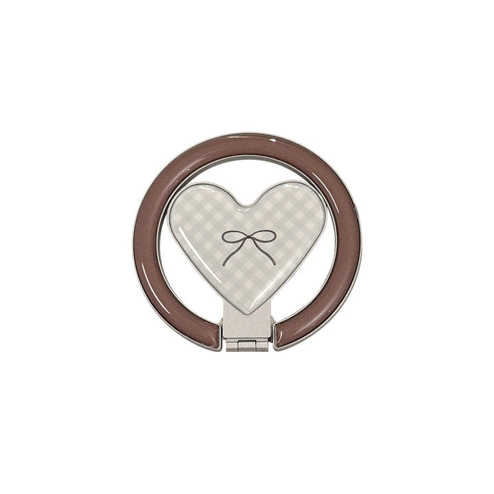 Heart-shaped hand mirror Bowlift